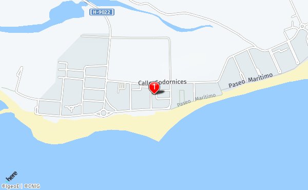 comportarse Pack para poner gusto Callejero de Playa de Isla Canela - Planos y Mapas de la Ciudad de Playa de Isla  Canela - Callejero.net
