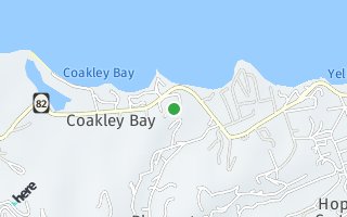 Map of 8 Coakley Bay F Coakley Bay EA, Christiansted, VI 00820, USA