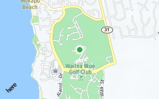 Map of 155 WAILEA IKE Pl 110, Kihei, HI 96753, USA