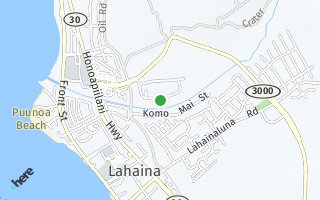 Map of 142 Kupuohi St F8, Lahaina, HI 96761, USA