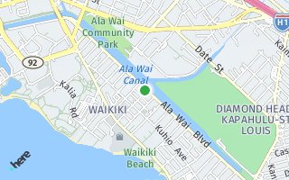 Map of 2211 Ala Wai Blvd. 3206, Honolulu, HI 96815, USA