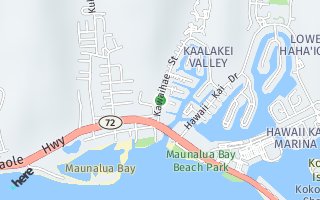 Map of 250  Kawaihae St. 4B, Honolulu, HI 96825, USA