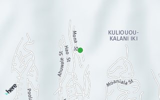Map of 811 Ekoa Pl, Honolulu, HI 96821, USA