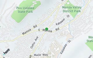Map of 2618 Oahu Ave, Honolulu, HI 96822, USA