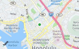 Map of 1212 Nuuanu Ave 3301, Honolulu, HI 96817, USA