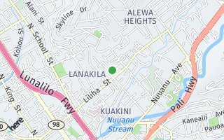 Map of 528 Ihe St., Honolulu, HI 96817, USA