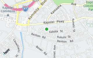 Map of 550 Kamaaha Ave. 102, Kapolei, HI 96707, USA