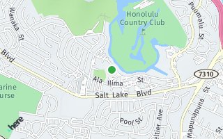 Map of 990 Ala Nanala St. 39B, Honolulu, HI 96818, USA