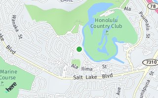Map of 5065  Likini St C319, Honolulu, HI 96818, USA