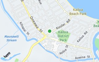 Map of 14 Aulike St. PH-4, Kailua, HI 96734, USA