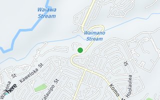 Map of 1792A  Paailuna Way, Pearl City, HI 96782, USA