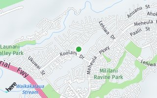 Map of 95-1025 Kopalani St, Mililani, HI 96789, USA