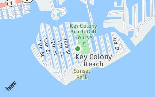 Map of 341 8th St, Key Colony Beach, FL 33051, USA