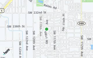 Map of 23725 SW 118 AVE, HOMESTEAD, FL 33032, USA