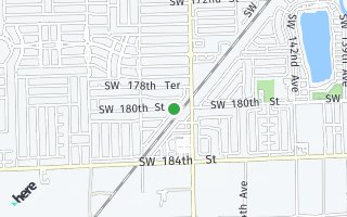 Map of 18242 SW 147th CT, Miami, FL 33187, USA