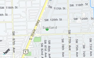 Map of 8000 SW 122nd St, Pinecrest, FL 33156, USA