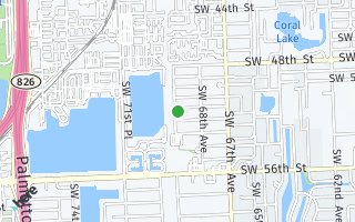 Map of 6890 SW 51st St, miami, FL 33155, USA
