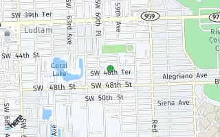 Map of 5950 SW 46th St, Miami, FL 33155, USA