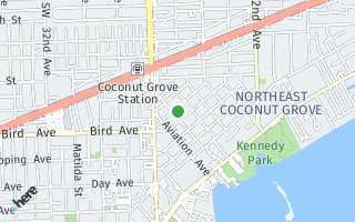 Map of 2540 Inagua Avenue, Coconut Grove, FL 33133, USA
