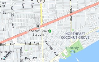 Map of 2497 Abaco Avenue, Coconut Grove, FL 33133, USA