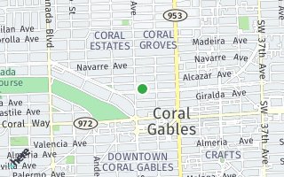 Map of 533 Alhambra Circle, Coral Gables, FL 33134, USA
