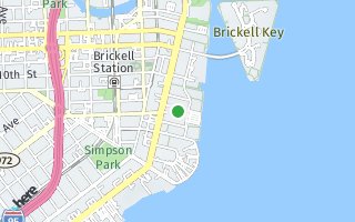 Map of 1200 Brickell Bay Dr #4301, Miami, FL 33131, USA