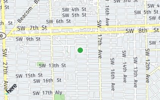 Map of 1860 SW 11 Street, Miami, FL 33135, USA