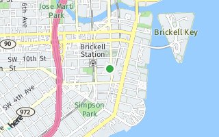 Map of 1100 S Miami Ave # 2308, miami, FL 33130, USA