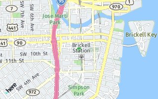 Map of 104 SW 9th St 1104, Miami, FL 33130, USA
