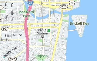 Map of 45 Sw 9th St #1707, miami, FL 33130, USA