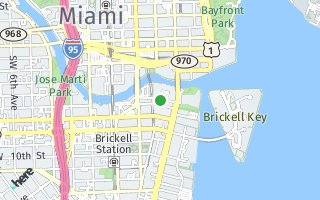 Map of 55 SE 6th St #4103, Miami, FL 33131, USA