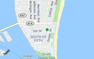 Map of 350 Collins Ave 307, Miami Beach, FL 33139, USA