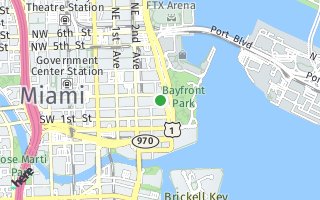 Map of 50 Biscayne Boulevard 4410, Miami, FL 33132, USA