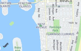Map of 1330 West Avenue #911, Miami Beach, FL 33139, USA