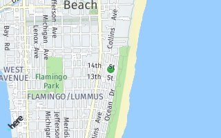 Map of 1357 Collins Avenue D4, Miami Beach, FL 33139, USA