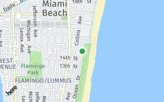 Map of 1460 Ocean Drive 204, Miami Beach, FL 33139, USA