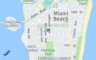 Map of 1612 Jefferson Ave # 403, MIAMI BEACH, FL 33139, USA