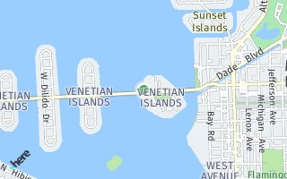 Map of 1 Century Lane 202, Miami Beach, FL 33139, USA