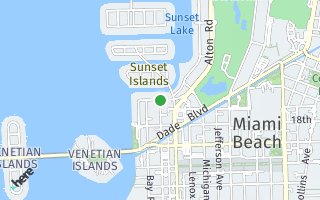 Map of West Avenue 2709, Miami Beach, FL 33139, USA