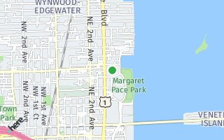 Map of 2000 N Bayshore Drive 218, Miami, FL 33137, USA