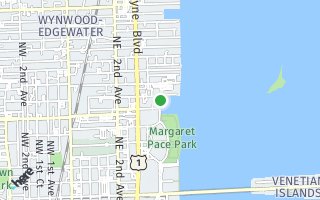 Map of 2020 N Bayshore Drive #3801, Miami, FL 33137, USA