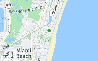 Map of 2301 Collins Avenue 1509, Miami Beach, FL 33139, USA