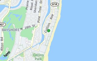 Map of 2655 Collins Ave #510, MIAMI BEACH, FL 33140, USA