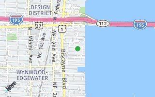 Map of 650 NE 32nd Street PH5104, Miami, FL 33137, USA