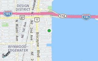 Map of 650 NE 32nd St #3808, Miami, FL 33137, USA