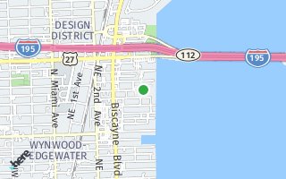Map of 3301 NE 5th Ave, Miami, FL 33137, USA