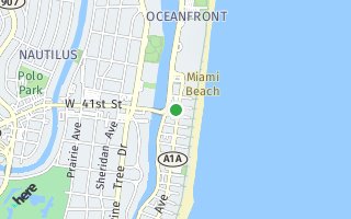 Map of 4122 Collins Ave #2B, MIAMI BEACH, FL 33140, USA