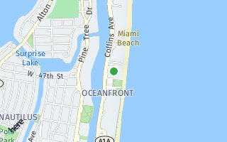 Map of 4775 COLLINS AV PH, Miami Beach, FL 33140, USA