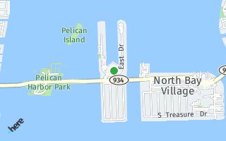 Map of 7900 Harbor Island Drive 903, North Bay Village, FL 33141, USA