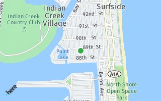 Map of 8867 Froude Ave, Surfside, FL 33154, USA
